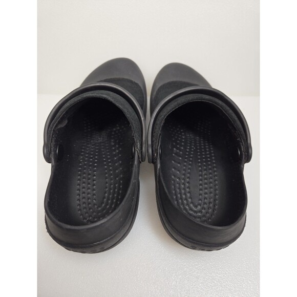 Crocs Troika Suede Tops Closed Heel Slip On Clogs Comfort Shoe Women's Size 7 - Picture 6 of 10